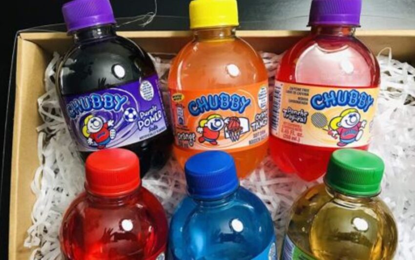 Chubby soft drinks