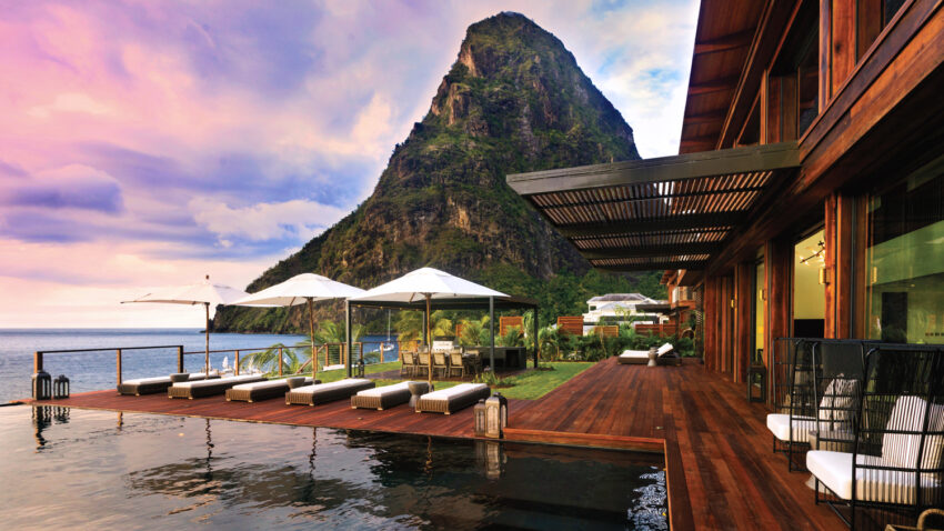 sugar beach best hotels in st lucia