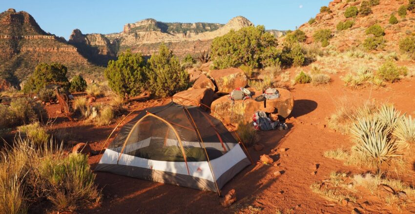 Sedona camping spot
