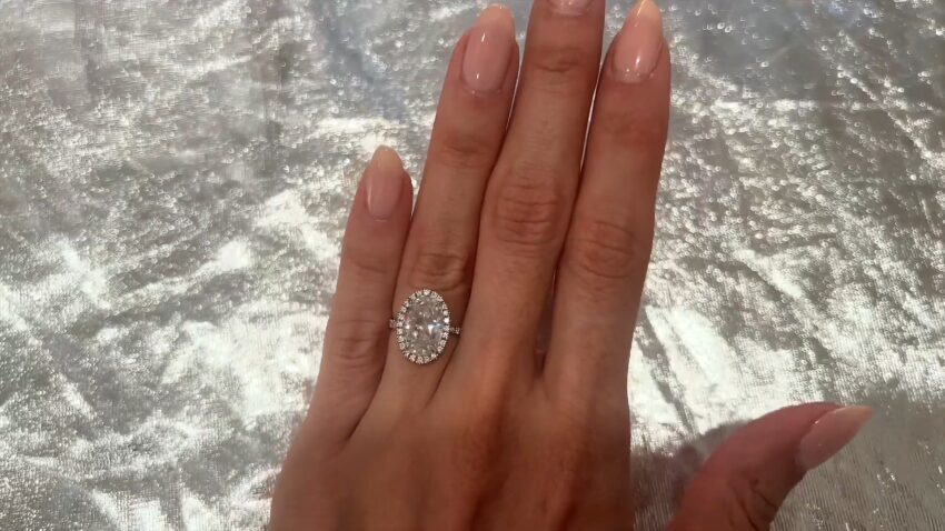 Moissanite Ring