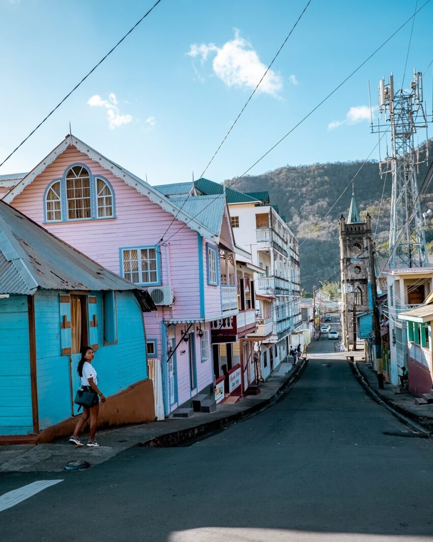 Old town of Soufrière